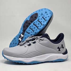 Under Armour Men's Drive Pro Spikeless Golf Shoes 3026921-101 Grey Size 9 New